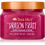 Tree Hut Shea Sugar Scrub Dragon Fruit exfoliant de corp cu zahăr 510 g