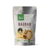 Pudră Baobab Bio 125g Obio - Sursă Vitamina C, Bogată &icirc;n Fibre &amp; Antioxidanți