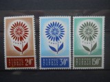 CV2 1964 SERIE CIPRU,EUROPA MNH COTA 39$