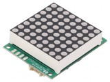 Afişaj LED Matrice 8x8 Roşu 41x32x12mm
