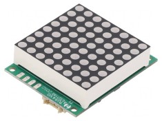 Afişaj LED Matrice 8x8 Roşu 41x32x12mm