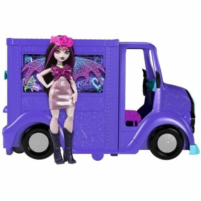 Păpușă bebeluș cu accesorii Monster High Tour Bus Rock Sang-sationnel foto