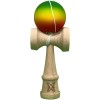 Kendama X Originala, 18 cm Gradient Verde/Galben/Rosu