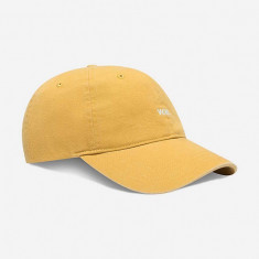 Wood Wood șapcă de baseball din bumbac Low profile twill cap culoarea galben, uni 12110804.7083-OFFWHITE