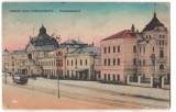 SV * Cernauti * BUCOVINA * GARA CENTRALA 1917 - 1919, Circulata, Printata, Fotografie