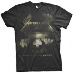Tricou Unisex Metallica: Master Of Puppets Distressed foto