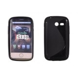 Husa Silicon S-Line Sam Galaxy Pocket 2 G110 Negru