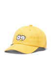 Herschel șapcă din bumbac X The Simpsons culoarea galben, cu imprimeu 1167.1825.OS-LisaSimpso