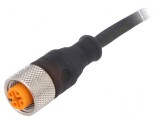Cablu de conectare M12 PIN: 4 drept 2m - 250VAC 4A RKT