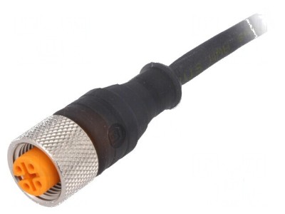 Cablu de conectare M12 PIN: 4 drept 2m - 250VAC 4A RKT foto