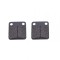 Set 2 placute frana fata Longija Ece R90, echivalent EBC FA054, grosime 7.4mm Cod Produs: MX_NEW AW0908ECE