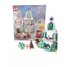 Set de construit Regatul de Gheata, Ana si Elsa, 314 piese