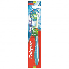 Periuta Dinti Colgate Max Fresh, Blister, Culoare Verde/Alb, Periute de Dinti Colgate, Periute de Dinti Manuale, Periuta pentru Dinti, Perii de Dinti, foto