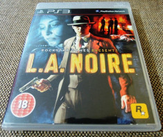 Joc L.A. Noire, PS3, original! Alte sute de jocuri! foto