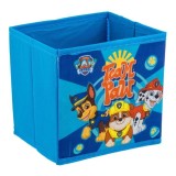Cutie depozitare,imprimeu paw patrol,textil,15x15x15 cm, Oem