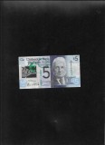 Scotia Clydesdale Bank, 5 Pounds, 2016, Seria 474954, Bancnota Straina