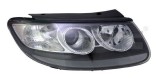 Far fata stanga Hyundai Santa Fe II CM 202012, halogen H7 H1, cu motor electric reglaj inaltime, pentru trafic pe dreapta, ECE, OE 921012B010