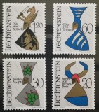 BC88, Liechtenstein 1966, serie insemne heraldice, Nestampilat