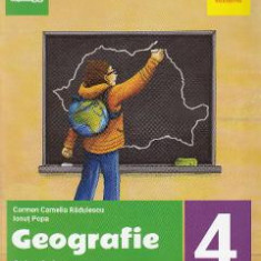 Geografie - Clasa 4. Sem. 2 - Caiet de lucru - Carmen Radulescu