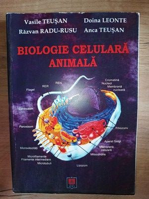 Biologie celulara animala- Vasile Teusan, Doina Leonte foto
