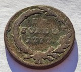 466. Moneda Statele Italiene - Milano 1 Soldo 1777 (Maria Theresa)