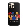 Husa compatibila cu Apple iPhone 12 Pro model Friends horror edition, Silicon, TPU, Viceversa, Transparent, Carcasa