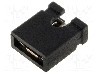 Conector {{Numarul de pini}} pini, seria {{Serie conector}}, pas pini 2,54mm, NINIGI - JUMPER-B