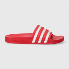 adidas Originals papuci Adilette femei, culoarea roz, IE3050