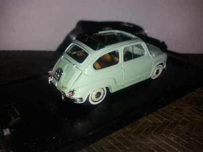 Macheta Fiat 600 - 1956 1:43 BRUMM foto