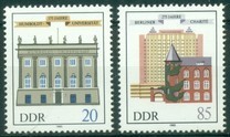Germania DDR 1985 - Universitatea Humboldt 2v. neuzat,perfecta stare(z) foto