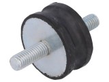 Atenuator Vibrații M8 &Oslash;35mm Guma 15mm