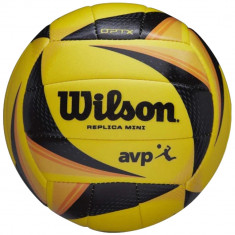 Mingi de volei Wilson OPTX AVP Replica Mini Volleyball WTH10020XB galben