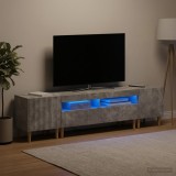 Cumpara ieftin Set de 3 piese pentru TV cu LED ARNHEM 3 buc. Gri Beton