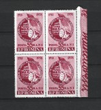 ROMANIA 1958 - 40 ANI DE LA LUPTELE DIN 13 DECEMBRIE 1918, BLOC, MNH - LP 468