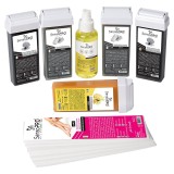Cumpara ieftin Kit Epilare Ceara Consumabile SensoPRO Milano, Black Pearl