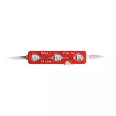 Modul 3 LED-uri SMD5050 rosu IP67 V-TAC foto