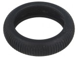 Anvelopă neagră 7mm x 32mm 2buc