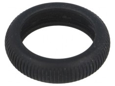 Anvelopa neagra 7mm x 32mm 2buc foto