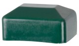 Capac plastic verde pentru stalp de gard, Strend Pro, 60x40 mm