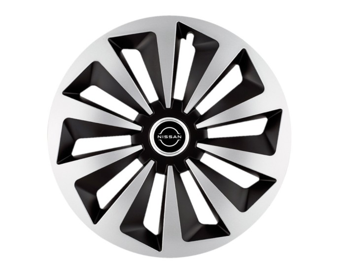 Set 4 capace roti pentru Nissan Nou, model Fox Mix, R17