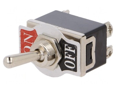 Comutator basculant DPST ON-OFF 15A 250VAC foto
