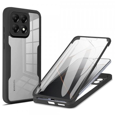 Husa pentru Xiaomi 14T Pro, Techsuit, ColorVerse 360, Neagra foto
