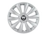 Set 4 capace roti Delta cromat R15 pentru gama auto Dacia, Autohelix MSA