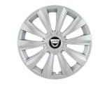Cumpara ieftin Set 4 capace roti Delta cromat R15 pentru gama auto Dacia, Autohelix MSA