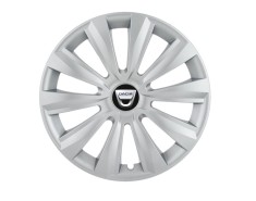 Set 4 capace roti Delta cromat R15 pentru gama auto Dacia