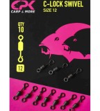 CPK C-Lock Swivel, 10buc/plic, CPK Carp &amp; More