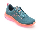 Pantofi sport SKECHERS verzi, VAPOR FOAM, din material textil