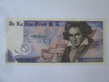 Italia bancnota test specimen De La Rue Giori-Beethoven Varinota aUNC