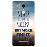 Husa silicon pentru Xiaomi Remdi Note 3, Never Dream