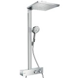 Sistem de dus fix si mobil cu baterie termostatata HANSGROHE seria RAINDANCE SELECT E 300 1JET